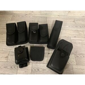 Lot of Bianchi Utility Holsters, Duty Gear & Accessories Nylon Plastic